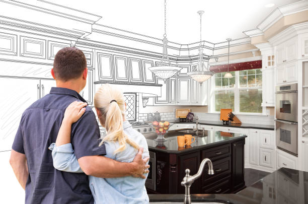 Professional Open Concept Kitchen technician working in North Bend, WA